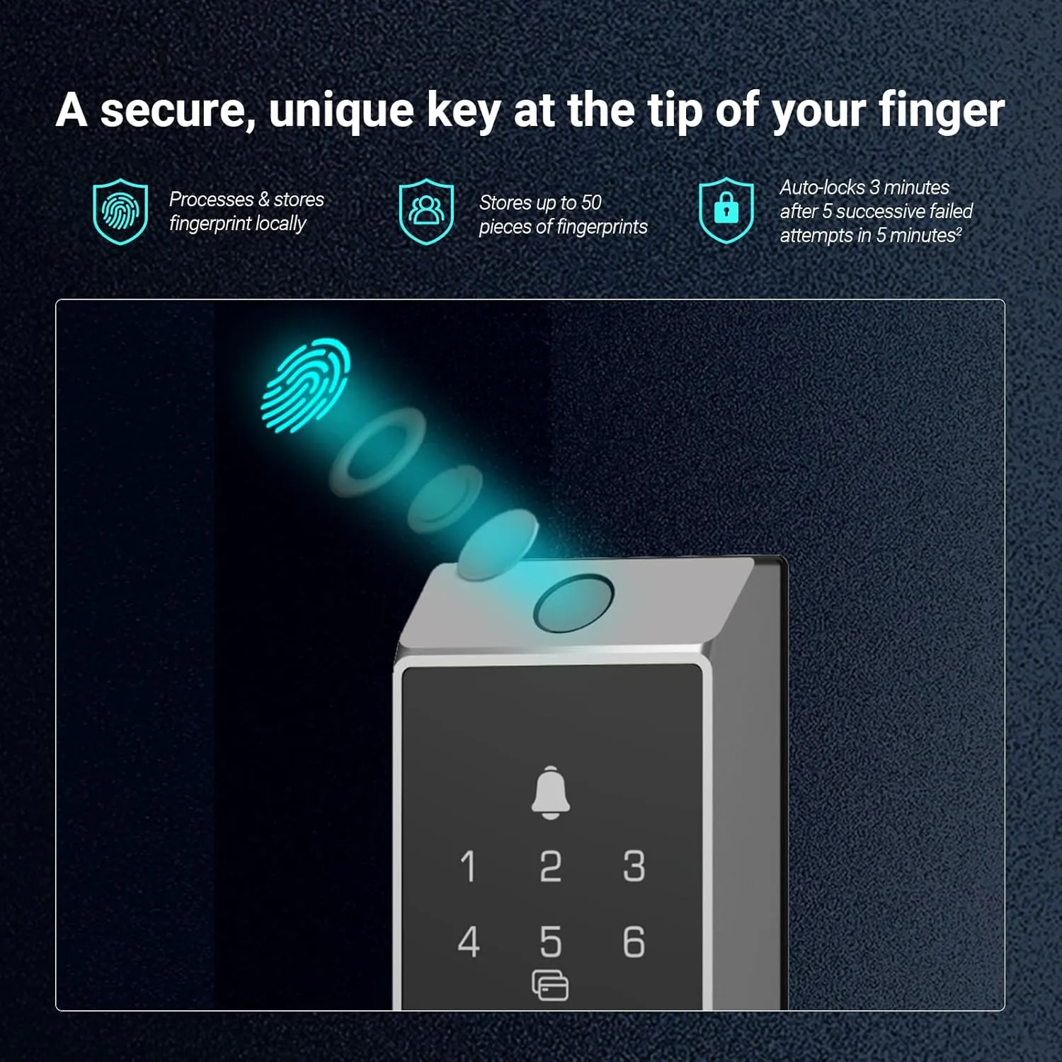 EZVIZ DL04 Pro Smart Deadbolt Lock view 4